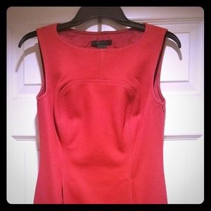 Limited Red wool sheath dress